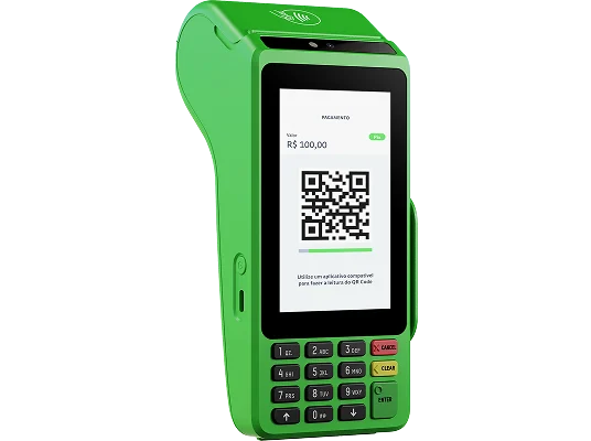 Maquininha número 1 em vendas